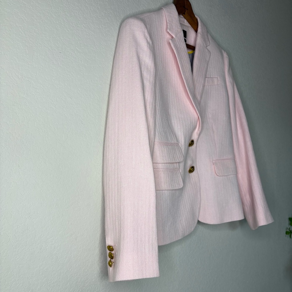 J. Crew Dalton Light Pink Women's Blazer - Picture 5 of 10